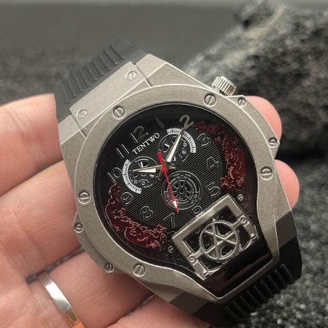 手錶男防水男生機械錶送男朋友男款學生考試電子錶青少年高顏值全自動男錶戶外運動防摔手錶國高中生簡約多功能錶小眾高級感石英錶