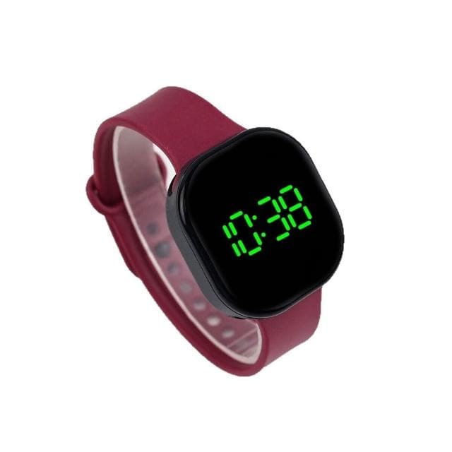 兒童手錶小學生靜音考試電子錶男女孩簡約戶外防水運動手錶國高中小巧多功能手錶青少年男生防摔機械錶兒童生日禮物小朋友高顏值錶