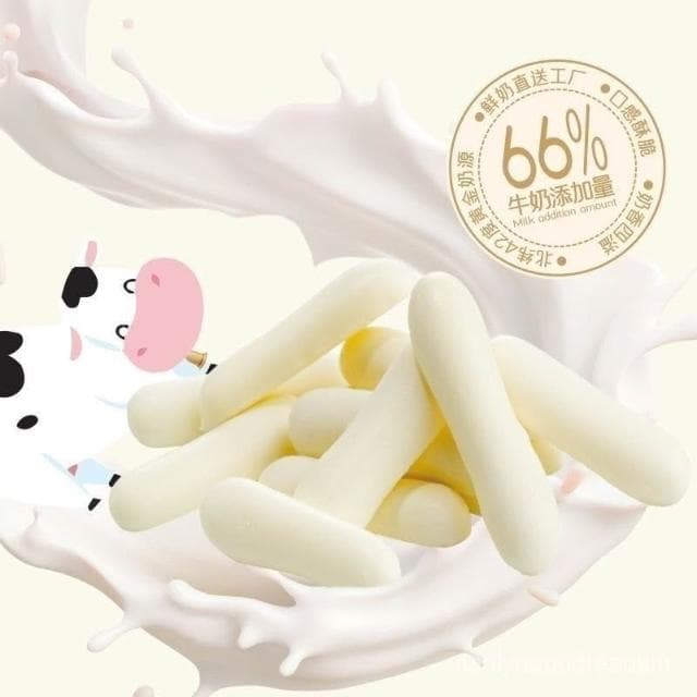 文文甄選 內懞正宗鮮奶條烤酸奶奶皮零食特産芝士休閒零食