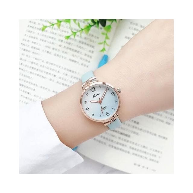 手錶女氣質小眾石英錶高顏值精品金屬女錶光動能腕錶輕奢高級感精工錶簡約國高中生考試ins風學生女用手錶小巧精緻女士瑞士錶
