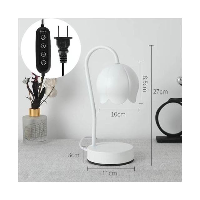 蠟燭燈 融燭燈 融臘燈 無火香氛 蠟燭暖燈 融蠟臺燈 復古蠟燭燈 生日禮物 交換禮物 8D