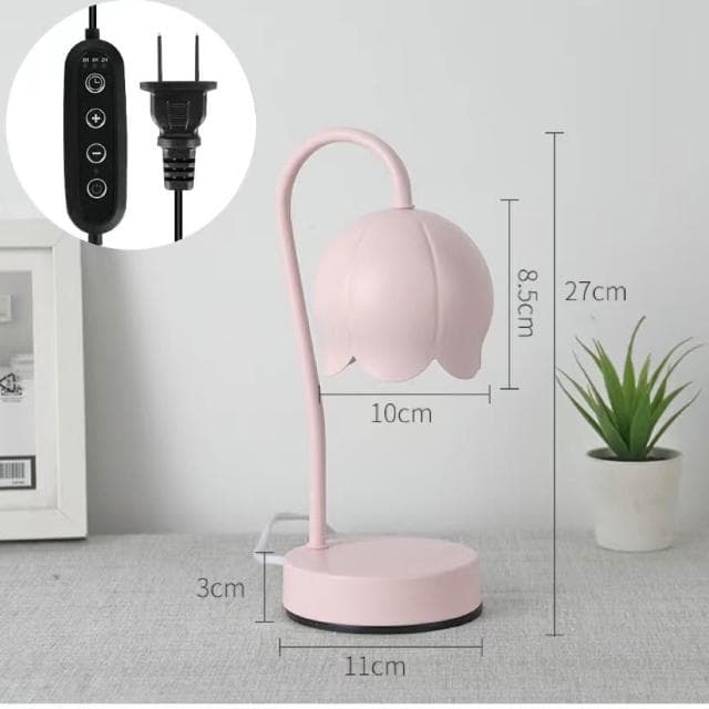 蠟燭燈 融燭燈 融臘燈 無火香氛 蠟燭暖燈 融蠟臺燈 復古蠟燭燈 生日禮物 交換禮物 8D