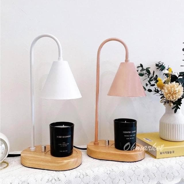 生活市集 韓系實木 融蠟燈 蠟燭燈 融燭燈 蠟燭暖燈 香氛蠟燭燈 融燈燭燈香氛燈香氛蠟燭母親節禮物