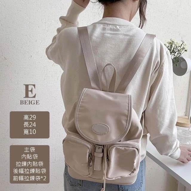 【MoonDy】包包 真皮後背包 輕便後背包 休閒背包 牛皮包包 黑色包包 大容量後背包 旅行包 女生禮物