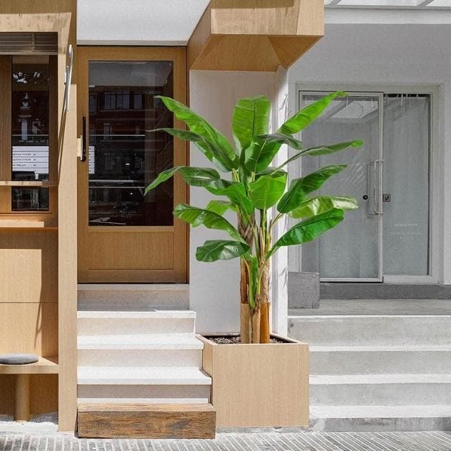 【未晚家居館】 仿真綠植芭蕉樹室內裝飾大型落地式盆栽擺件客廳高檔ins風假植物