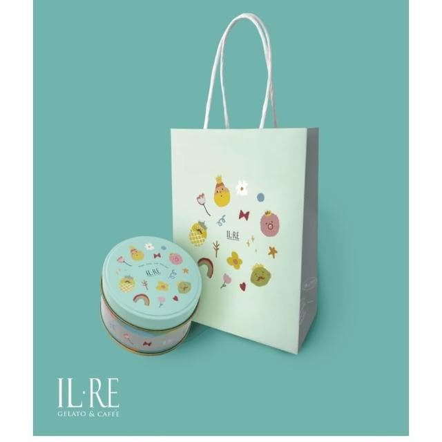 《國王你好》曲奇餅乾 迷你盒 90g 附提袋 (手工餅乾 彌月  端午中秋送禮 露營小點心 伴手禮  團購 零食)