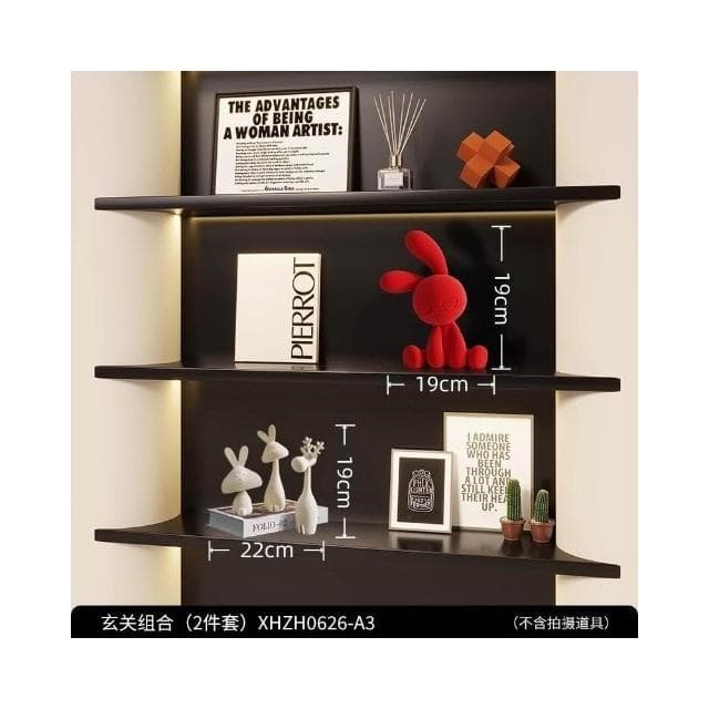 坐姿兔子擺件 紅色擺件 客廳玄關 酒櫃電視櫃 背景擺件 小眾高級感 家居小擺件 軟裝飾品 喬遷禮物