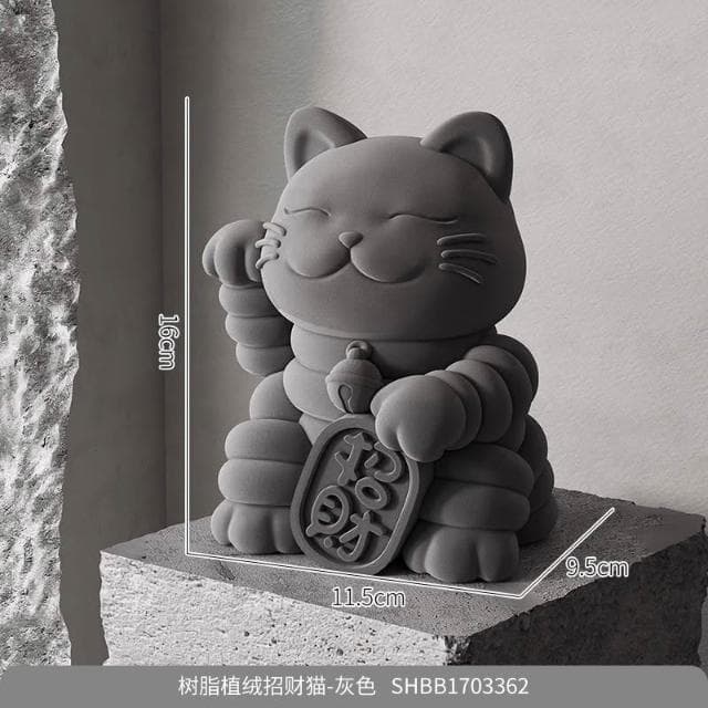 坐姿兔子擺件 紅色擺件 客廳玄關 酒櫃電視櫃 背景擺件 小眾高級感 家居小擺件 軟裝飾品 喬遷禮物