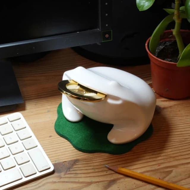 【招財揪吉】揪吉聚寶 陶瓷撲滿 - 禮盒 - 入厝 開店 搬家 送禮 開學 禮物