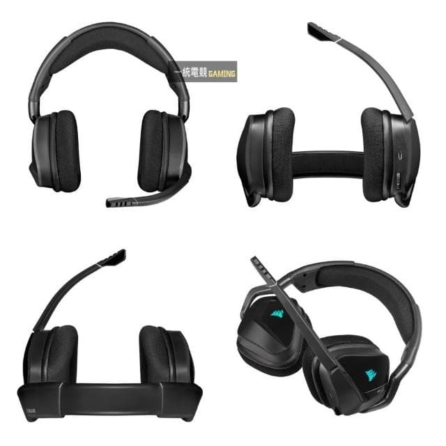 【CORSAIR 海盜船】VOID RGB ELITE Wireless 7.1環繞 無線耳機麥克風