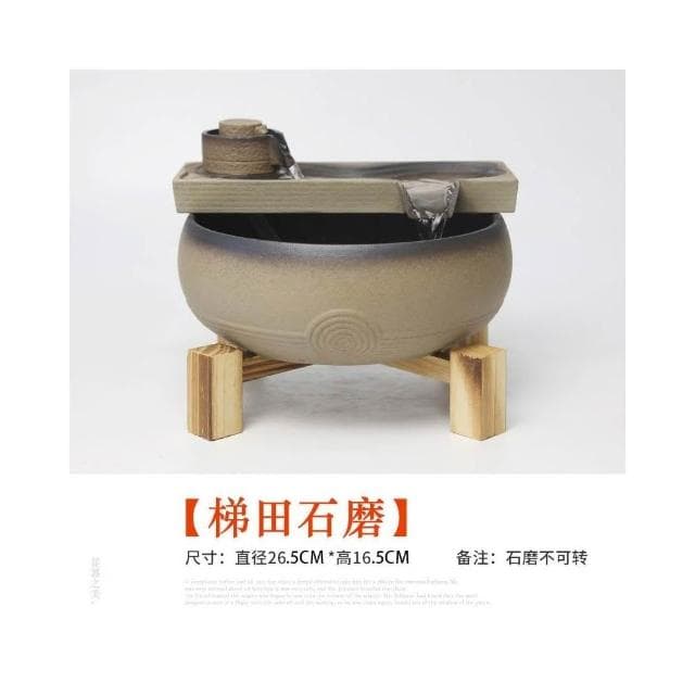 流水擺件 循環風水球 辦公室桌面擺件 開業喬遷禮物 時來運轉 療癒小物 辦公室風水陶瓷擺件 陶瓷噴泉