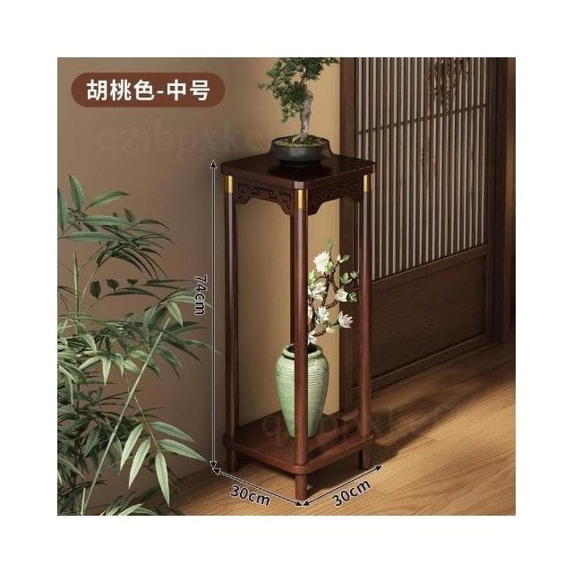 室內盆景托架 實木花台展架 陽台植物花台 擺放架 實木植物架 小型花盆 盆栽展示架 室內綠蘿花幾 高