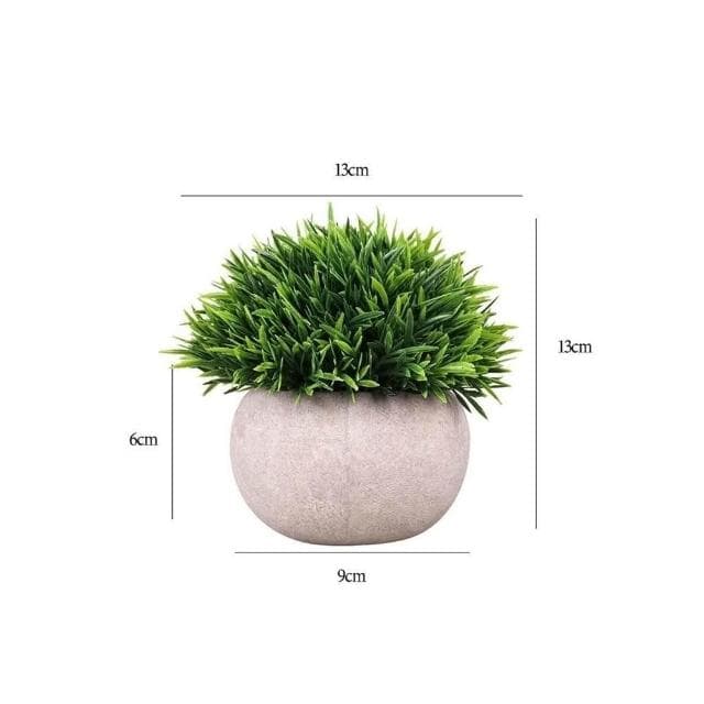 仿真盆栽 仿真植物 人造花 小盆栽 永生花盆栽 辦公室盆栽 水泥盆栽 北歐風裝飾 嬰兒淚