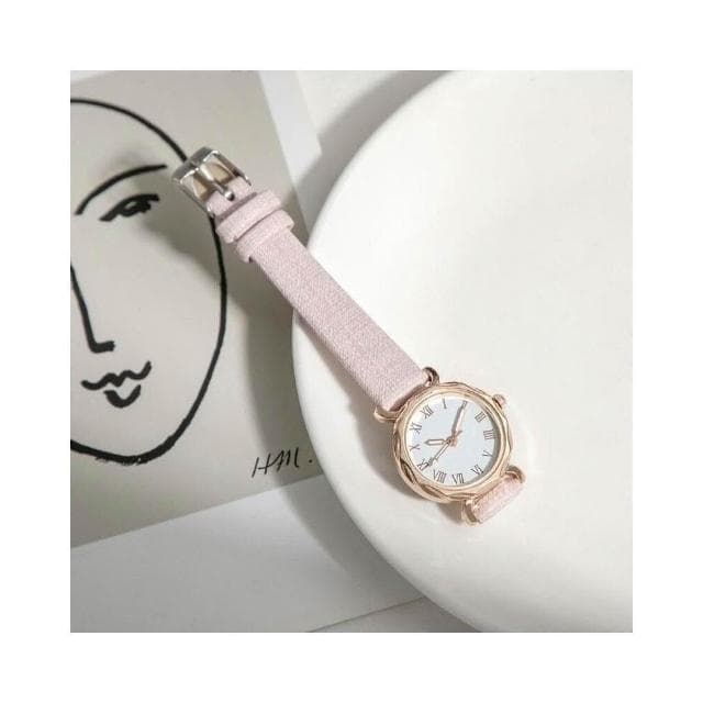 手錶女羅馬石英女錶簡約學生手表輕奢高級感精工錶女用手錶瑞士錶時尚氣質女士手錶計時女錶光動能腕錶小巧精品手錶女款石英錶