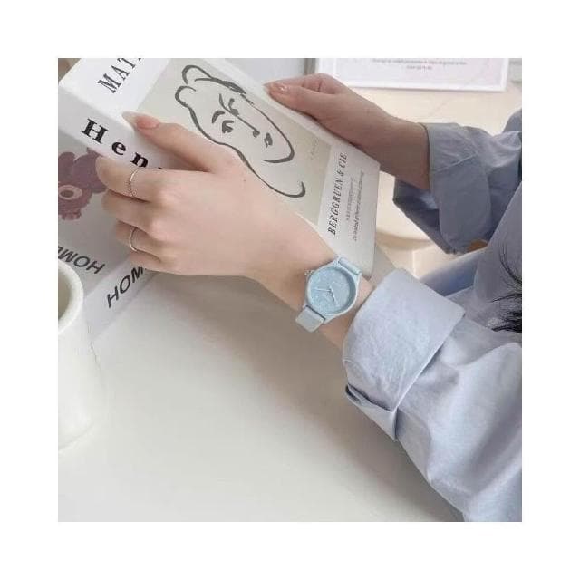 兒童手錶小學生靜音考試電子錶國高中小巧多功能手錶男女孩簡約防水運動手錶青少年男生防摔錶女童生日禮物小朋友高顏值石英錶