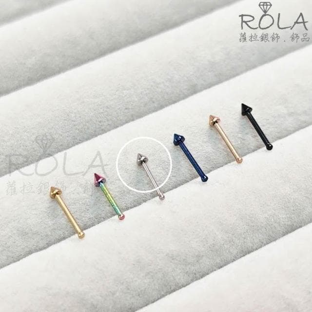 ROLA蘿拉銀飾.飾品 “現貨當天出” //單支價// 8款造型鈦鋼養耳棒316L醫療鋼養耳棒養耳針 2-1左