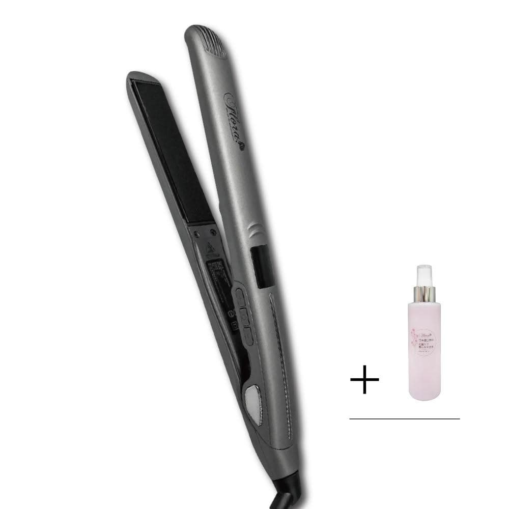 【Flora】搭贈組|鈦離子夾 (專業沙龍離子夾 直捲兩用 國際電壓 25 35 42mm 陶瓷面板__Kimi極美職人推薦)