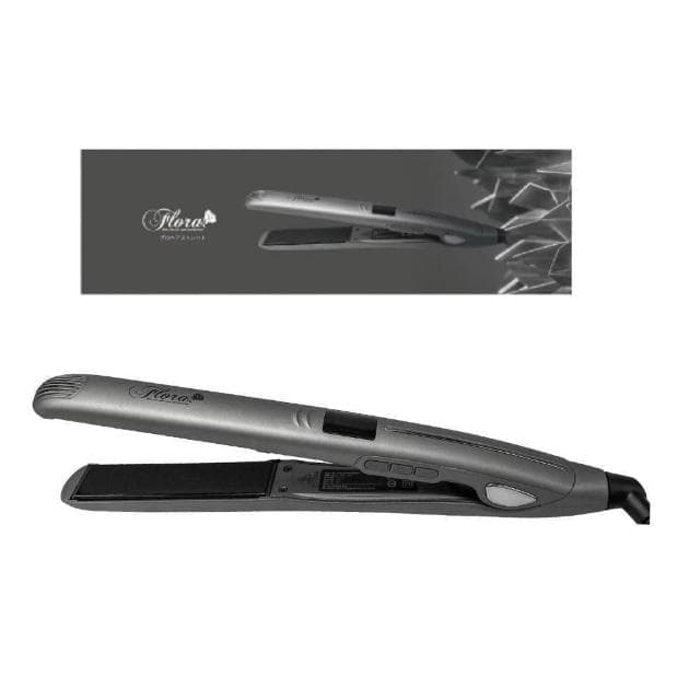 【Flora】搭贈組|鈦離子夾 (專業沙龍離子夾 直捲兩用 國際電壓 25 35 42mm 陶瓷面板__Kimi極美職人推薦)