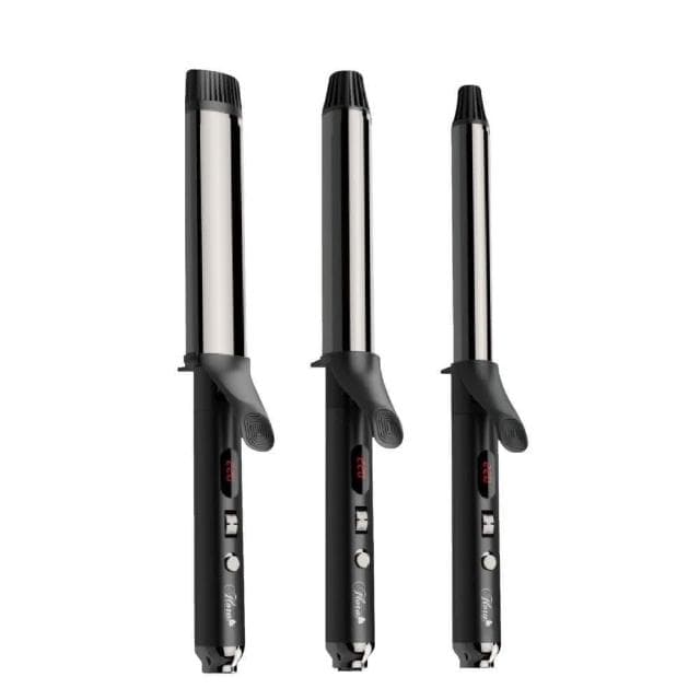 【Flora】搭贈組|負離子黑鈦髮棒 KBL681 (設計師指定 沙龍加長型 國際電壓 負離子電棒 三種尺寸__Kimi極美職人推薦)