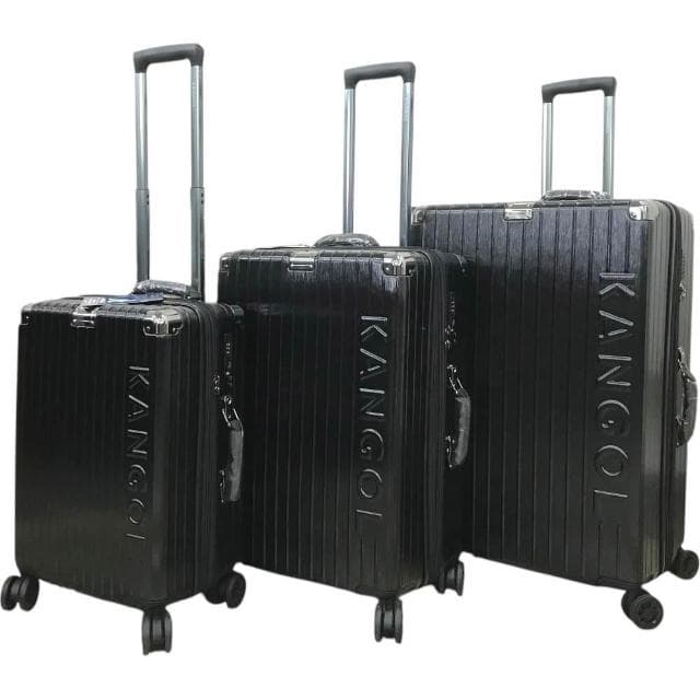 【KANGOL】KANGOL 袋鼠 防爆拉鍊行李箱 原廠公司貨 髮絲紋行李箱 復古箱 登機箱 旅行箱 20吋 24吋 28吋