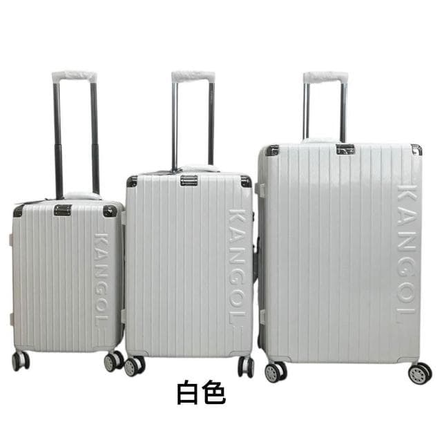 【KANGOL】KANGOL 袋鼠 防爆拉鍊行李箱 原廠公司貨 髮絲紋行李箱 復古箱 登機箱 旅行箱 20吋 24吋 28吋