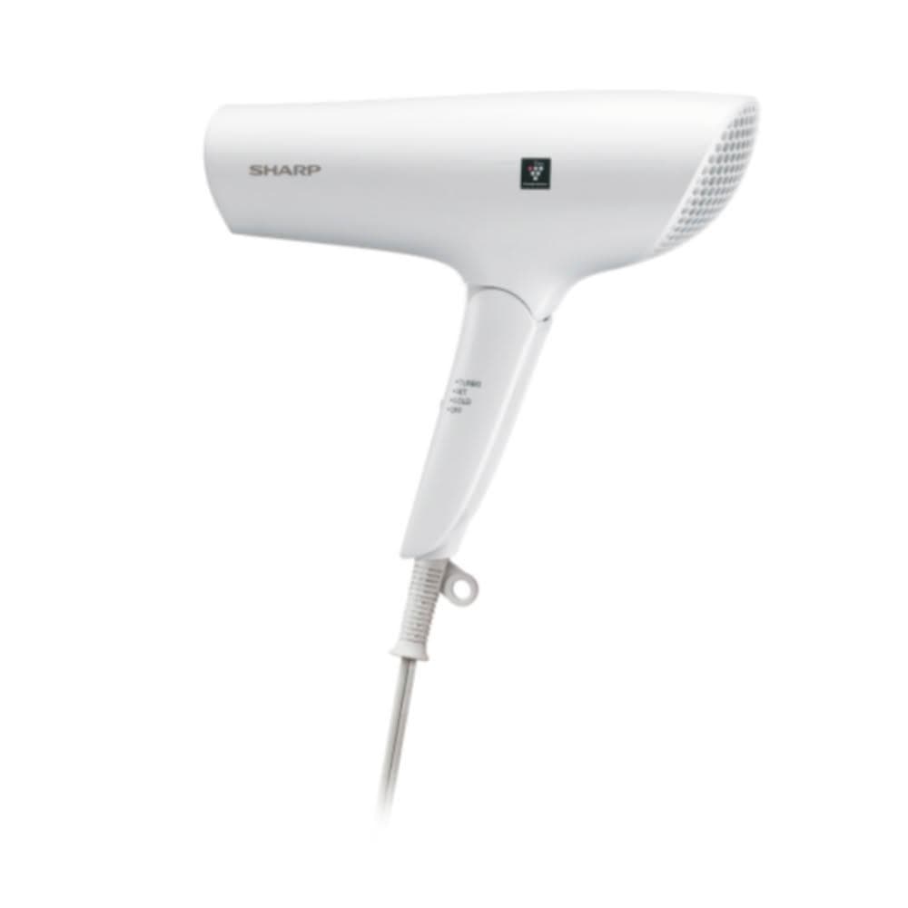 【SHARP 夏普】四氣流水潤溫控月光白吹風機IB-P601T-W