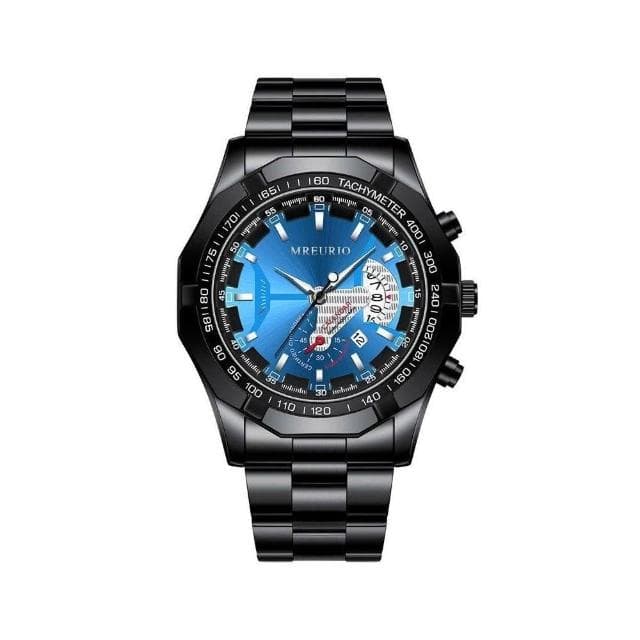 手錶男2025新款男士爸爸商務風瑞士錶簡約氣質精緻石英錶防水男生機械錶送男朋友輕奢小眾高級感精工錶高顏值精品金屬手錶