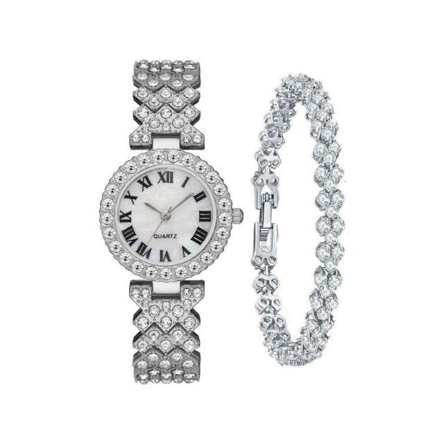 手錶套裝女輕奢高級感精工錶女款學生簡約石英錶氣質小眾ins風女用手錶小巧精緻女士瑞士錶高顏值精品金屬女錶高中生光動能腕錶