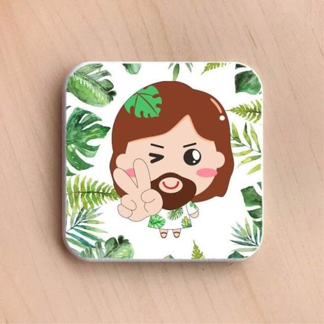 【244計劃 小耶叔杯墊】基督教 福音禮品 受洗禮物 生日 聖誕節 禮物 耶穌 搬家喬遷 聖經故事 恩典之約禮物店