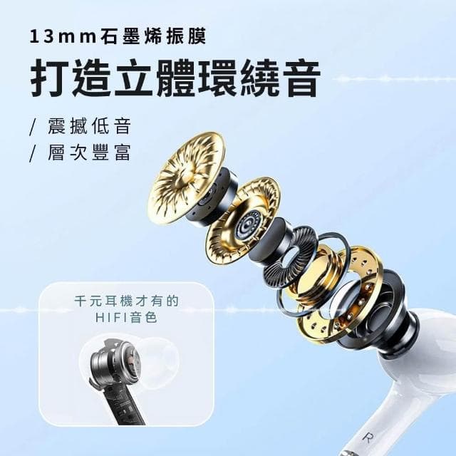 【DTAudio】聆翔 全彩觸控藍牙耳機 彩色螢幕 ANC主動降噪 藍芽耳機 無線耳機 遊戲耳機 電競耳機 空間音效