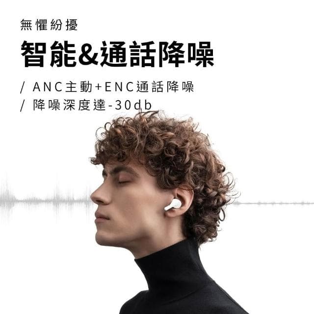 【DTAudio】聆翔 全彩觸控藍牙耳機 彩色螢幕 ANC主動降噪 藍芽耳機 無線耳機 遊戲耳機 電競耳機 空間音效