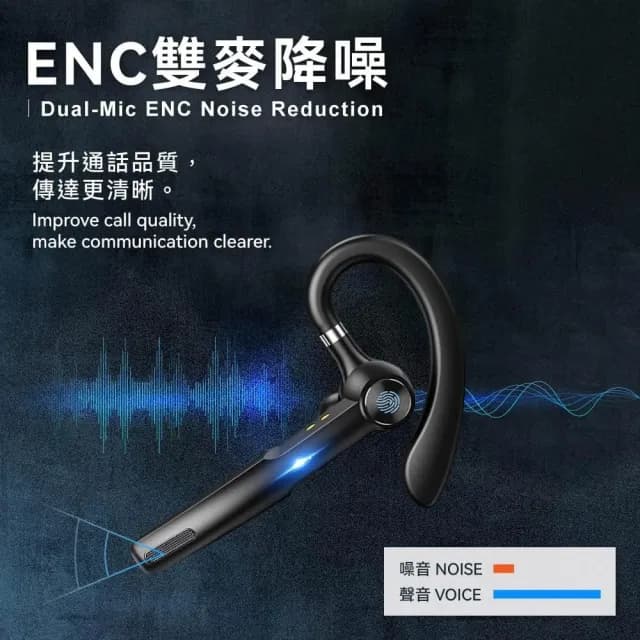 【DTAudio】聆翔 G1通話耳機 單耳耳機 藍牙耳機 耳麥 麥克風 商務型 耳掛式 無線耳機 藍芽耳機  line通話