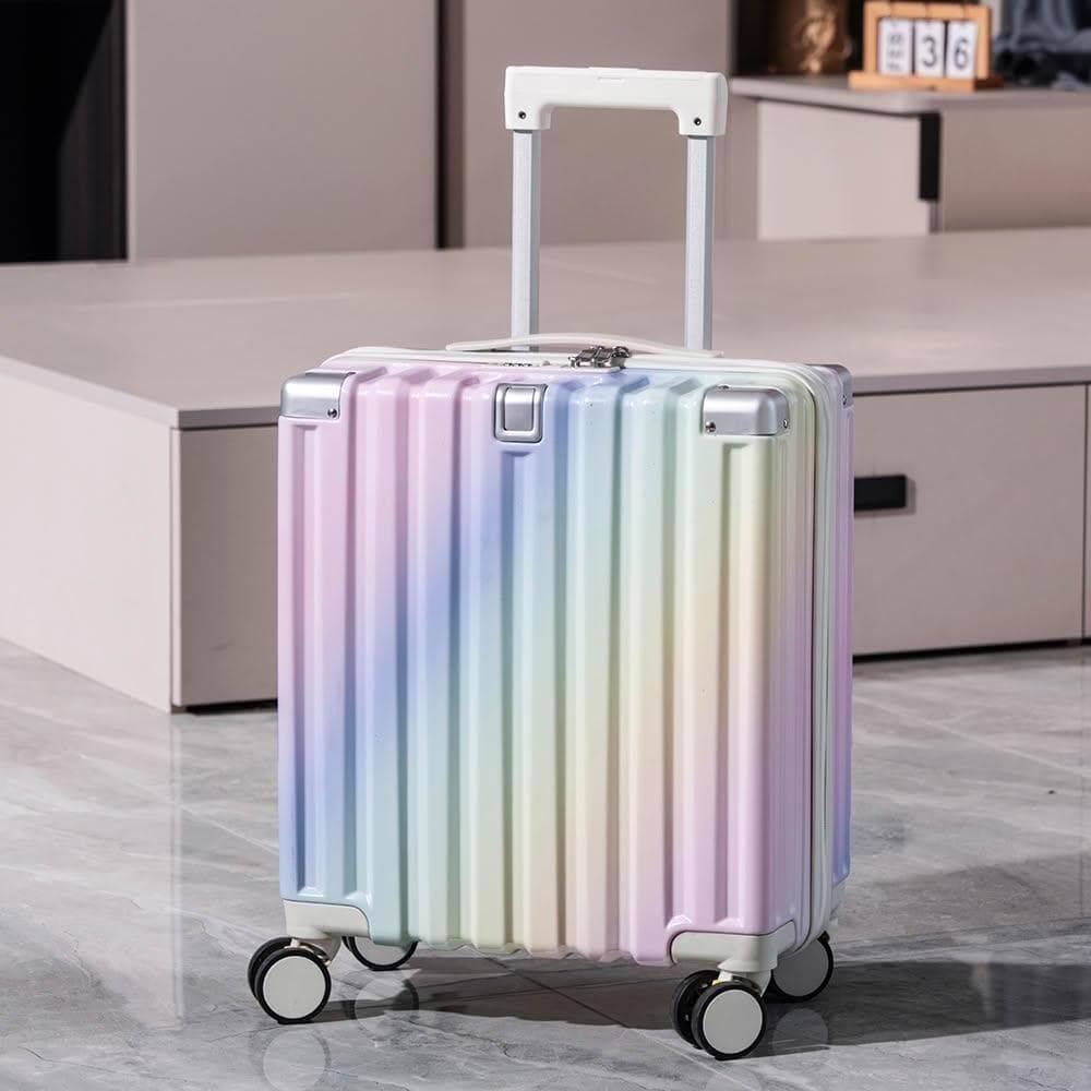 【芮芮商行】行李箱14吋小型可上飛機20*30*40乘春秋航空登機小型旅行拉桿