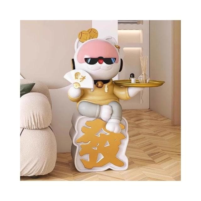 大號裝飾 開業禮物 落地大擺件 客廳喬遷裝飾品 家居裝飾品 玄關擺件 精美製品 樹脂擺件 收納擺件 裝飾品