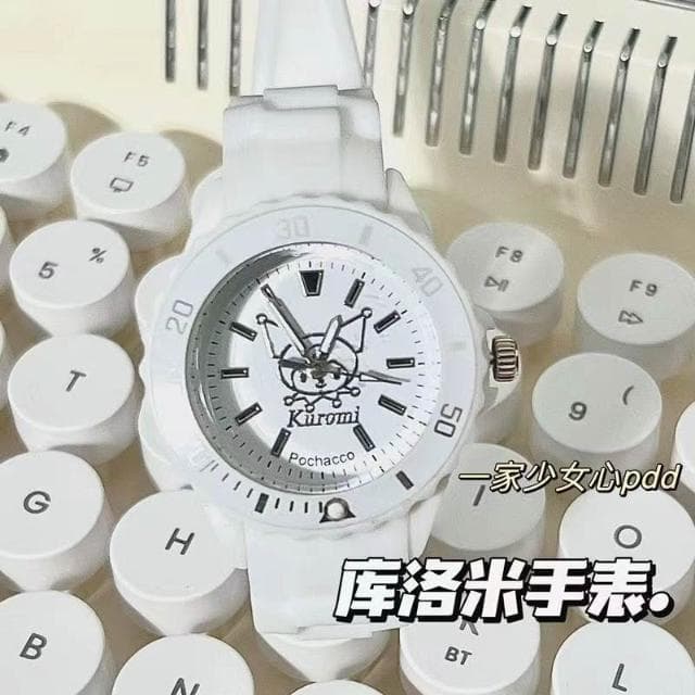 兒童手錶女小學生靜音考試電子錶女孩簡約防水手錶國高中小巧多功能指針手錶小朋友高顏值可愛石英錶ins風女用手錶女童生日禮物