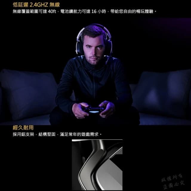 【CORSAIR 海盜船】CORSAIR 海盜船 VOID RGB ELITE Wireless 無線耳機 電競耳機 耳機麥克風 RGB 2年保