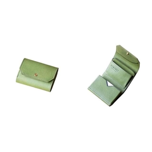 日本製 il modo mini 小短夾 STATUSY官方正品 短夾 鈕扣 極小 大容量 真皮 禮物 旅遊 錢包 三折