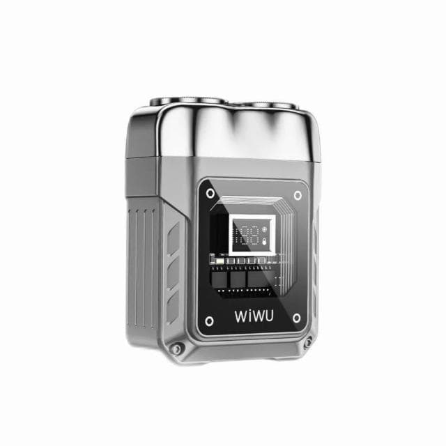 【WiWU】 WEiZ 官方旗艦店 Iron電動刮鬍刀禮盒 刮鬍刀 IPX7級防水性能 LED顯示電量 父親節禮物 情人節送禮