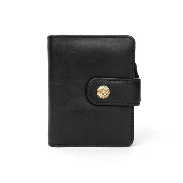 【CALTAN】CALTAN DESIGN | 扣式小巧時尚短夾 074349 五色(真皮 中夾 皮夾 錢包)