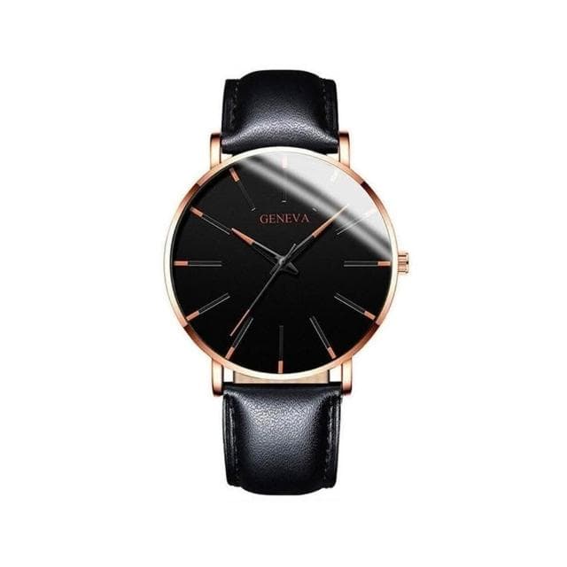 手錶男2025新款輕奢小眾高級感精工錶男士爸爸商務風瑞士錶簡約氣質精緻石英錶高顏值精品金屬錶防水男生手錶送男朋友