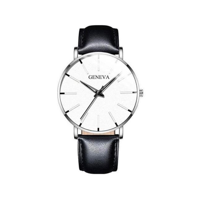 手錶男2025新款輕奢小眾高級感精工錶男士爸爸商務風瑞士錶簡約氣質精緻石英錶高顏值精品金屬錶防水男生手錶送男朋友