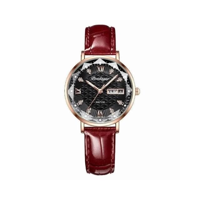 手錶女2025新款輕奢高級感精工錶女款學生簡約石英錶氣質小眾女用手錶國高中生防水光動能腕錶高顏值ins小巧精緻女士瑞士錶