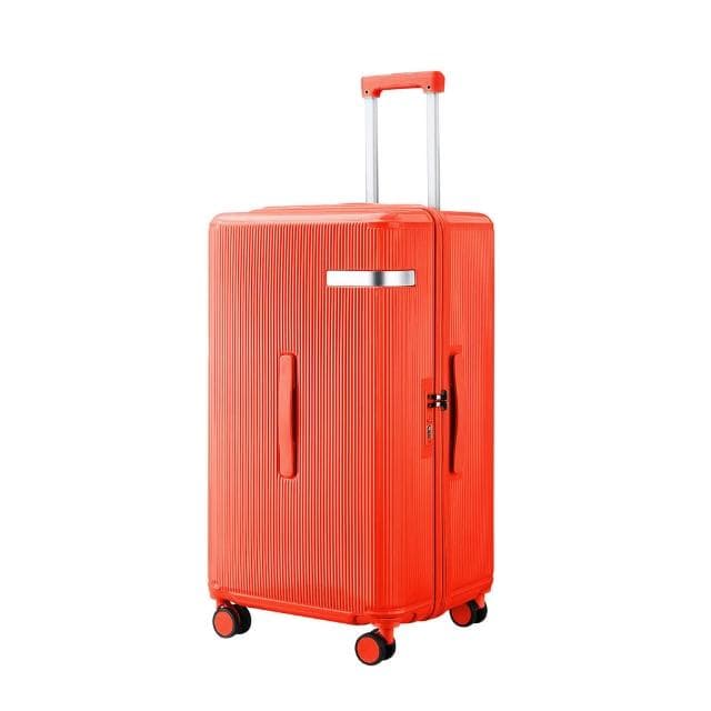 出口日本大容量行李箱 加厚抗摔旅行箱 28寸雙層防爆拉鍊旅行箱 多功能萬向輪拉桿箱 20寸登機箱 男女運動款密碼箱