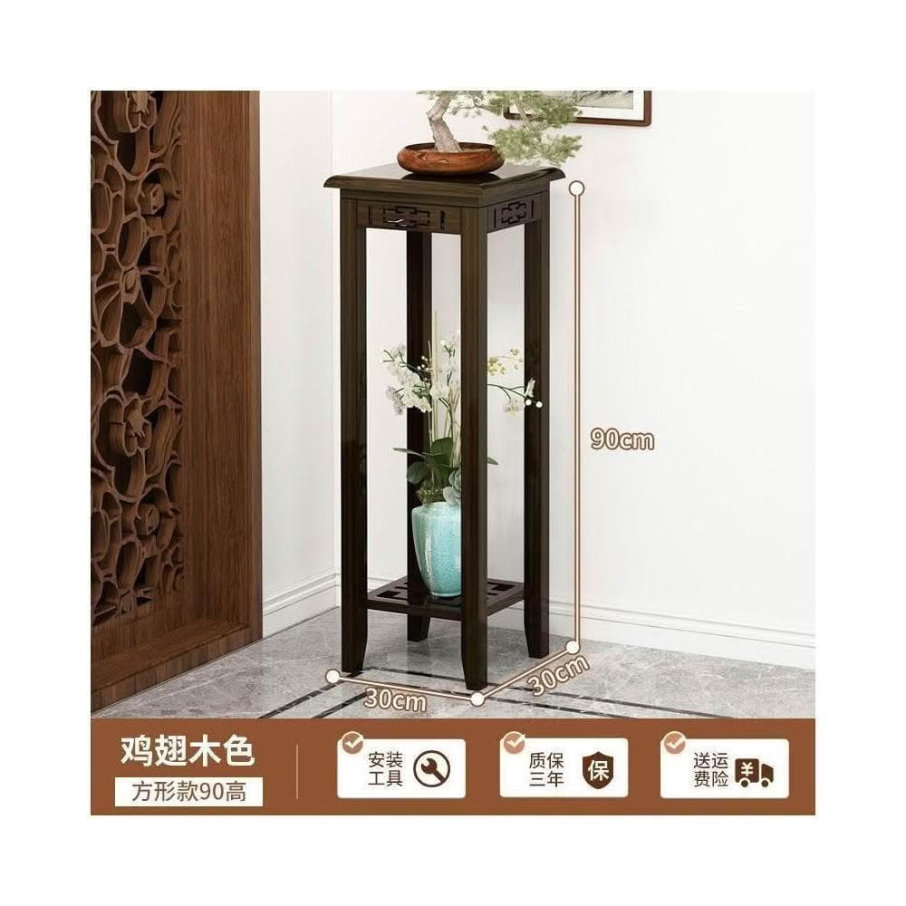 儒雅家具 免稅免運 花架子 客廳 落地式 盆栽 置物架 陽臺  多層 花盆 植物架 花架 實木花架