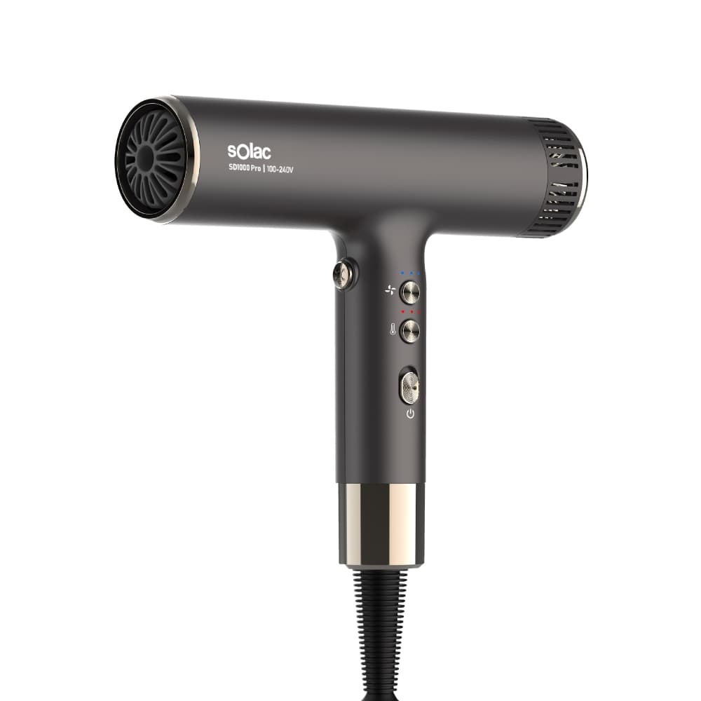 【SOLAC】搭贈組|國際電壓高速負離子吹風機 SD-1000 Pro (全新大升級 出國旅遊 SD1000_Kimi極美職人推薦)