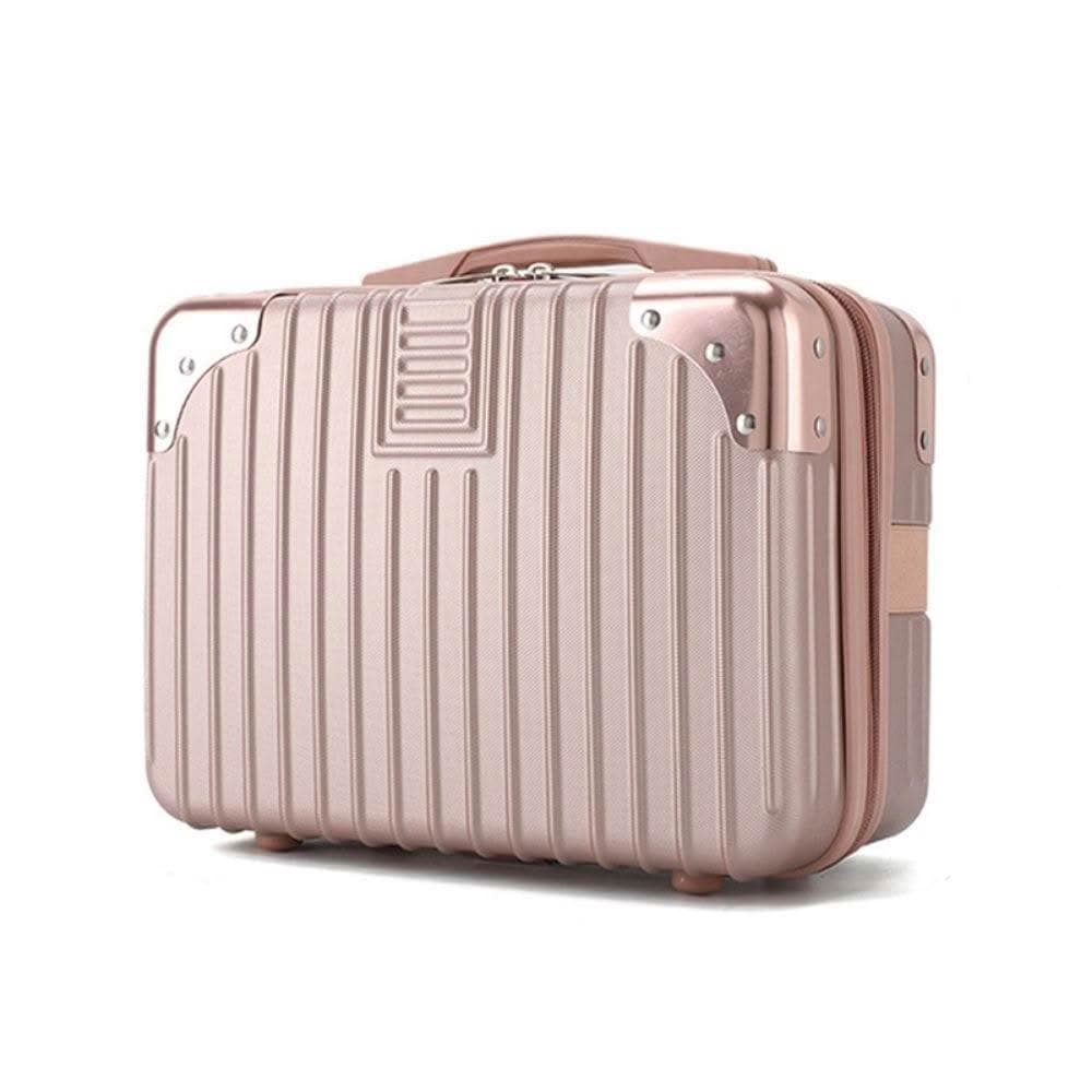 14吋收納箱 化妝箱 (行李箱 登機箱 造型化妝箱 新秘化妝箱 聖誕禮物 手提化妝箱 生日禮物 收納盒 硬盒 收納禮物)