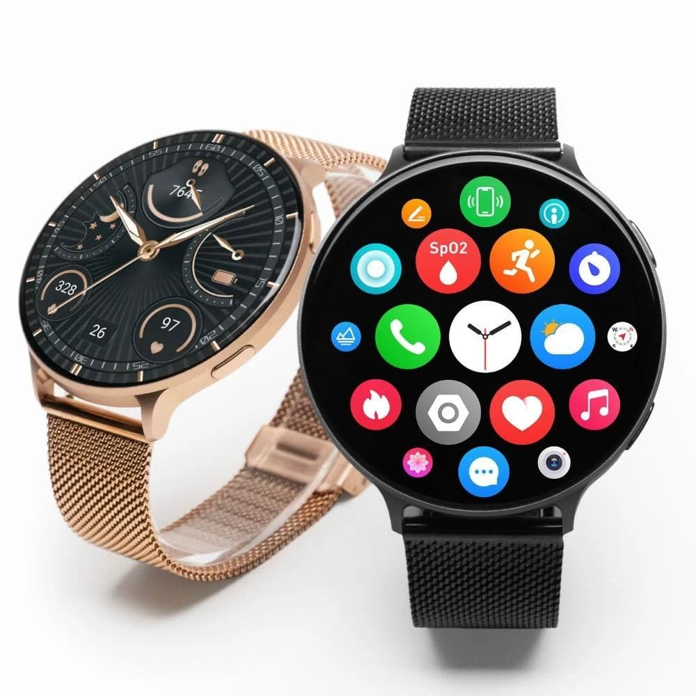 【FANGU 梵固】GPX1 豪華版智慧型手錶【OLED超薄全金屬機身】自定義介面 通話手錶 運動手錶 健康手錶 藍芽手錶 智慧智能手錶