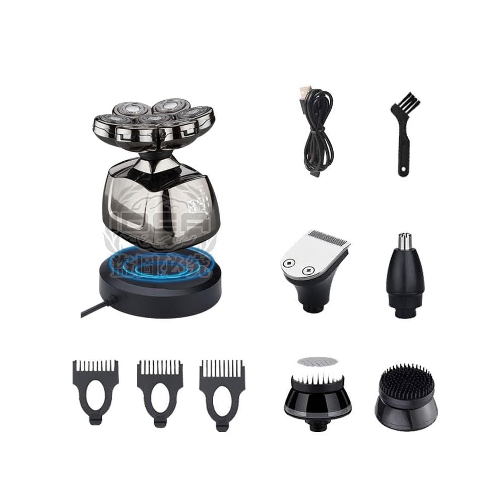 推薦 剃光頭 💥六合一多功能 無線充電 光頭神器 電動刮鬍刀推薦 六刀頭 七刀頭 八刀頭 光頭理髮器 鼻毛修剪