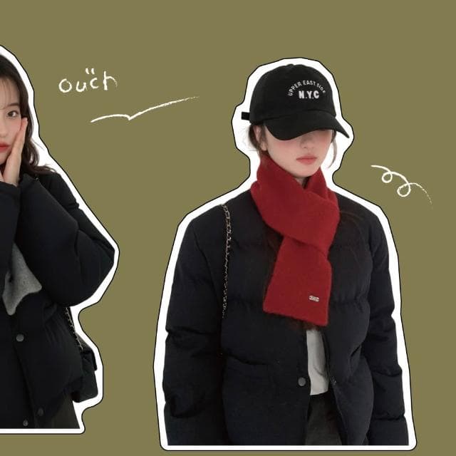 【ZOII 佐壹】簡約柔織羊毛交叉圍巾 羊毛圍巾 圍巾 秋冬圍巾 保暖圍巾 禦寒圍巾 羊毛圍巾 賞雪圍巾#322065