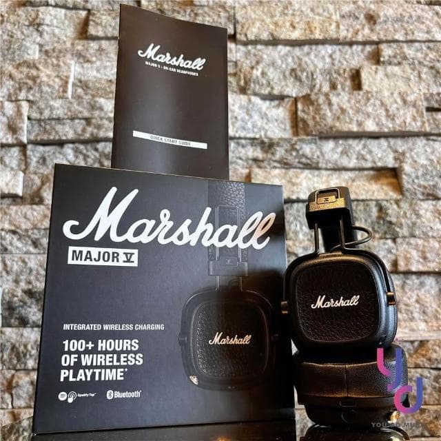 【Marshall】Marshall Major V 耳罩式 藍牙 耳機 黑/白/棕/藍 第五代 台灣 公司貨 保固540天 可通話 可接線